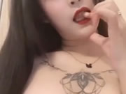 趣誘惑舌釘大胸女神扣穴